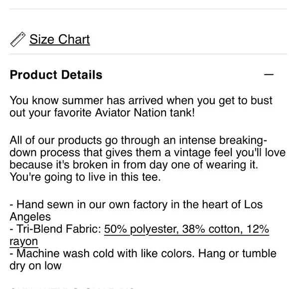 ⚡️Aviator Nation Tank Top⚡️👌🏼 Women’s Medium Excellent Condition Black 🖤🤍 - Picture 11 of 11